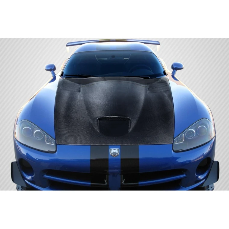 2003-2009 Dodge Viper SRT Carbon Fiber Hood - image 1