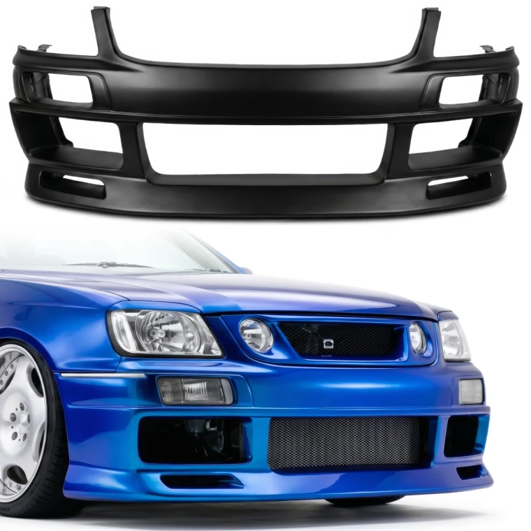 FRP DFIN Front Bumper > Nissan Stagea (C34) 1998-2001 - image 1