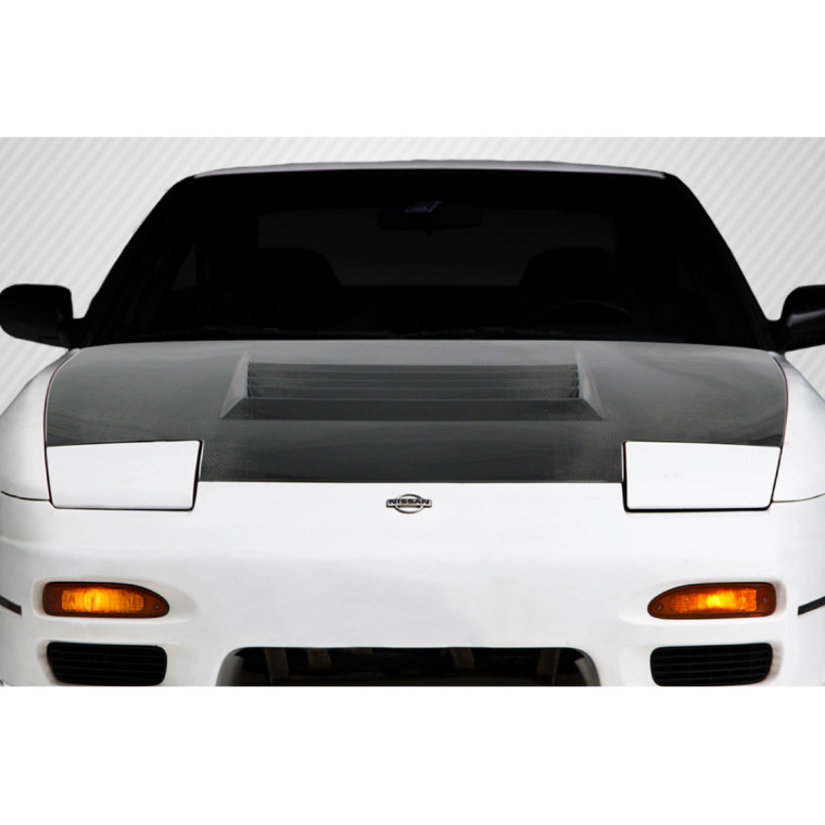 1989-1994 Nissan 240SX S13 Carbon Creations D-1 Hood - 1 Piece - image 1
