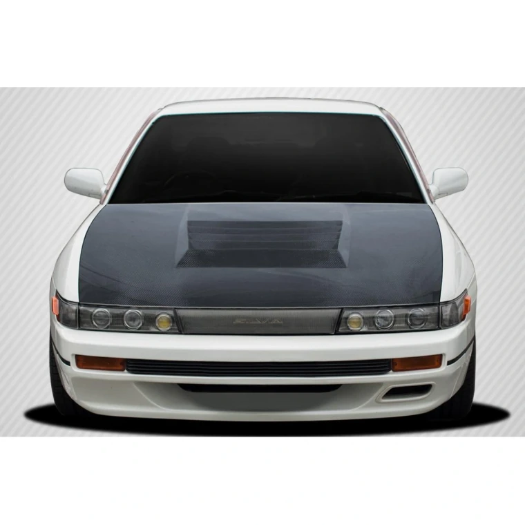 1989-1994 Nissan S13 Silvia D-1 Carbon Fiber Hood - image 1