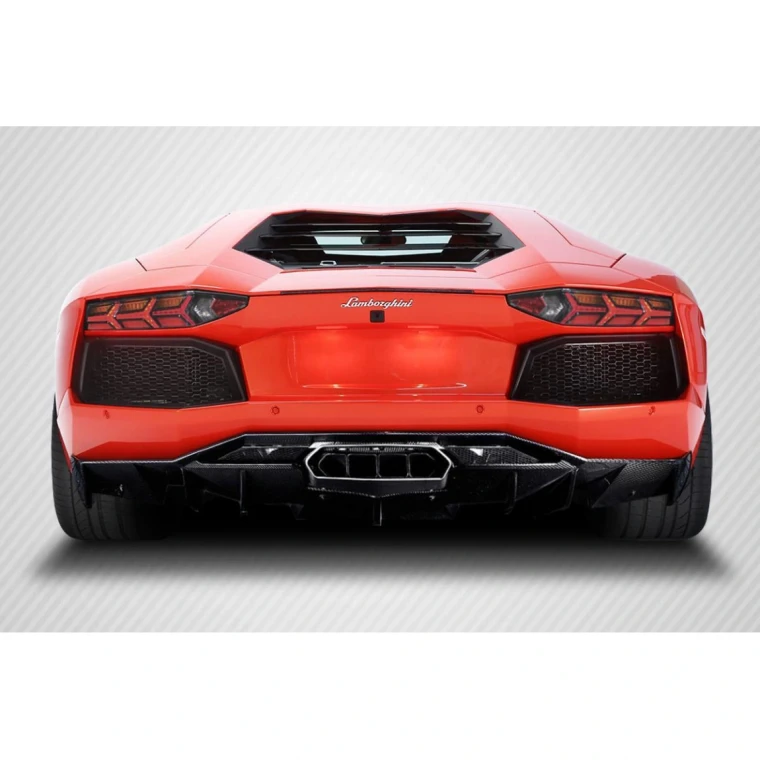 2011-2017 Lamborghini Aventador Carbon AF-1 Rear Diffuser ( CFP ) - 1 Piece (S) - image 1