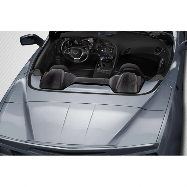 2014-2019 Chevrolet Corvette Arsenal Carbon Fiber Tonneau Cover - image 1