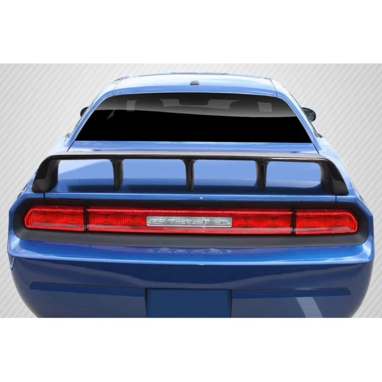 2008-2023 Dodge Challenger CVX Carbon Fiber Rear Wing - image 1