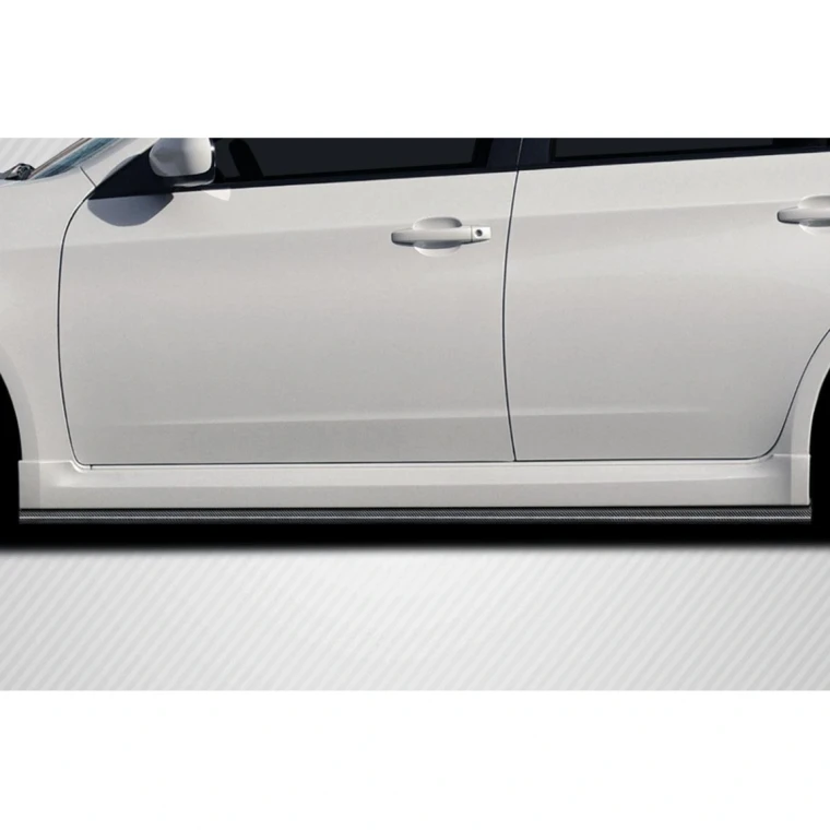 2008-2010 Subaru Impreza Ghost Carbon Fiber Side Skirts - image 1