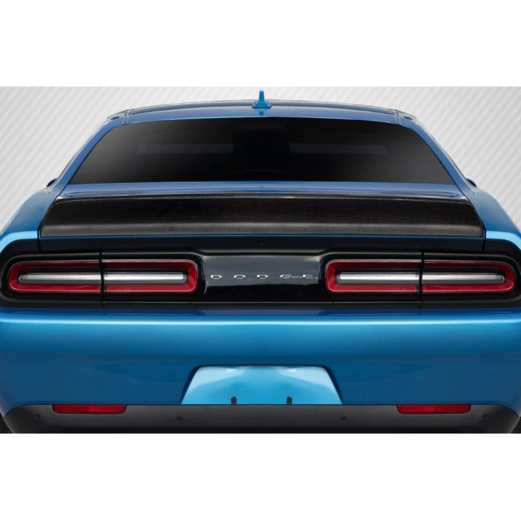 2008-2023 Dodge Challenger Iconic Carbon Fiber Rear Wing - image 1