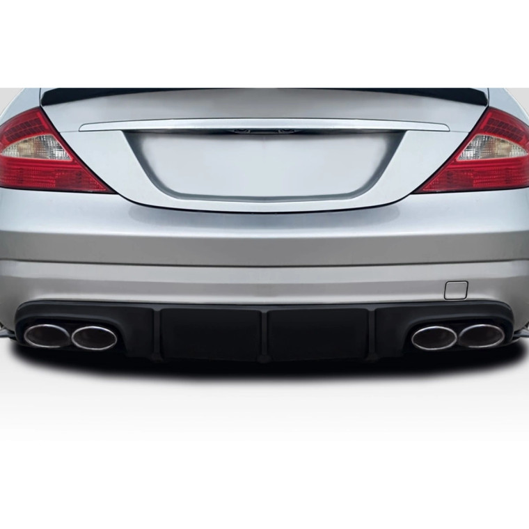 2006-2010 Mercedes W219 CLS55 CLS63 AMG A Spec Rear Diffuser - 1 Piece - image 1