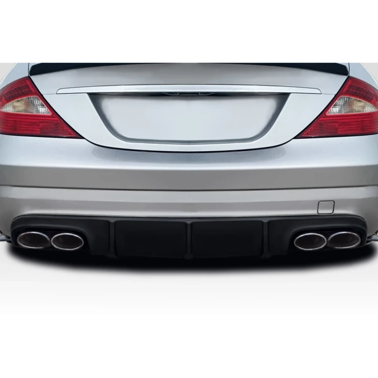 2006-2010 Mercedes W219 CLS55 CLS63 AMG A Spec Rear Diffuser - 1 Piece - image 1