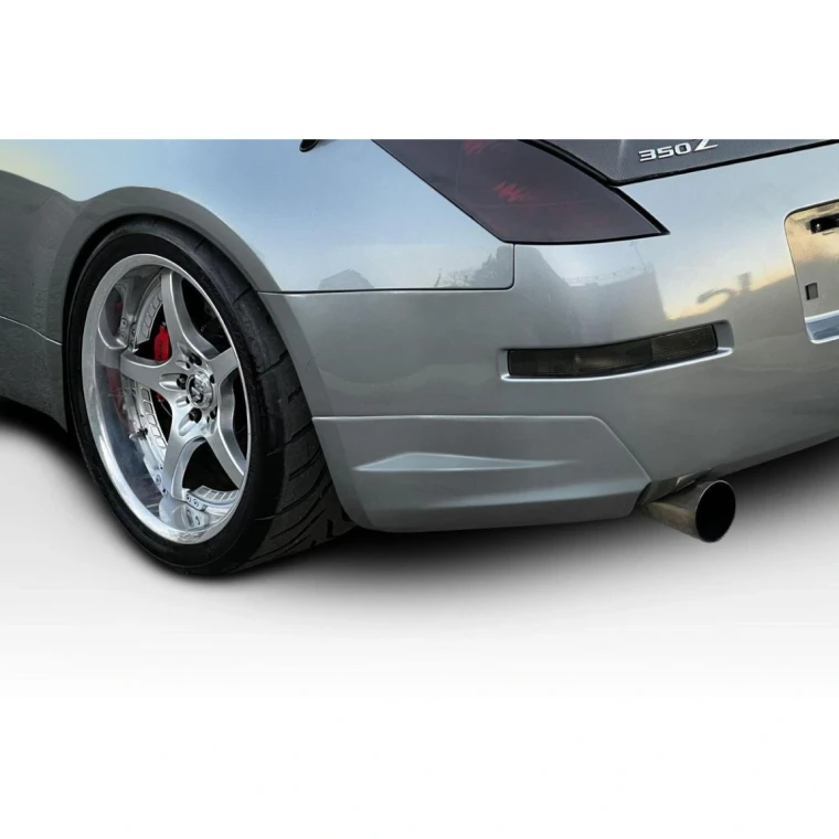 2003-2008 Nissan 350Z Z33 Lexer Rear Lip Add on Spoilers - 2 Pieces (S) - image 1