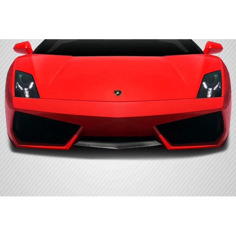 2004-2013 Lamborghini Gallardo LP570 Look Carbon Fiber Front Lip - image 1