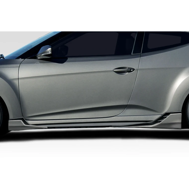 2012-2017 Hyundai Veloster Turbo Minda Side Skirt Rocker Panel Splitters - 4 Pieces (S) - image 1