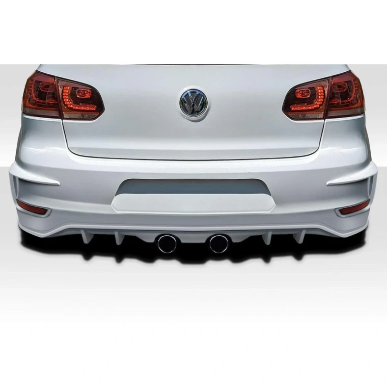 2010-2014 Volkswagen Golf GTI R400 Look Rear Bumper - 1 Piece (S) - image 1