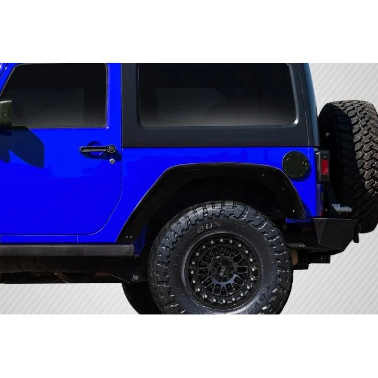 2007-2018 Jeep Wrangler Rugged Carbon Fiber Fender - image 1