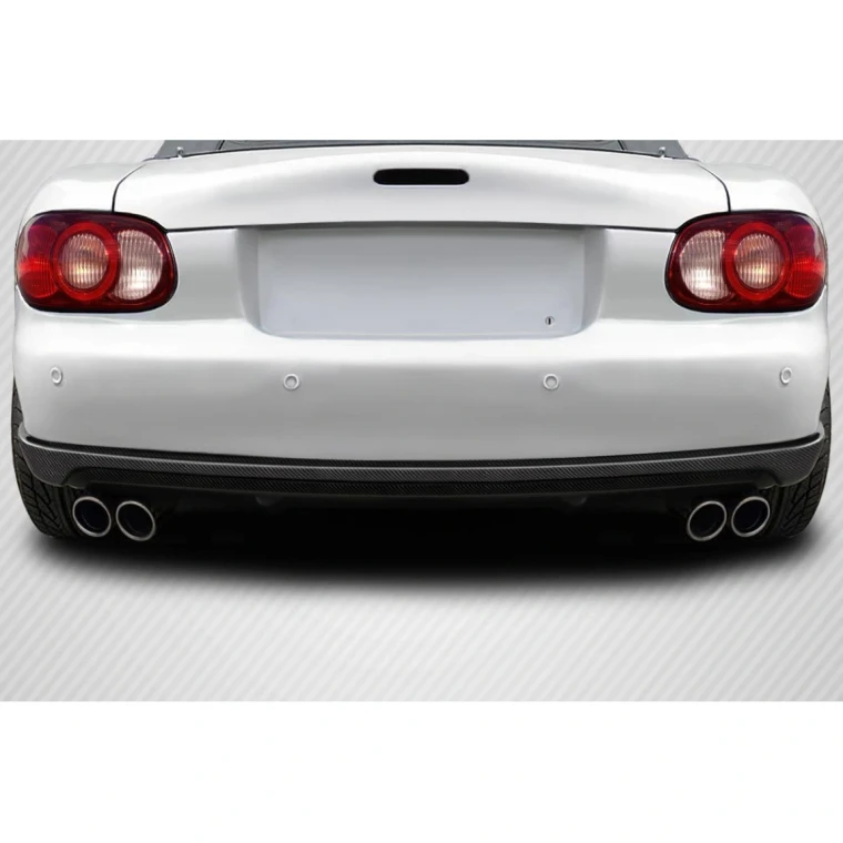1999-2005 Mazda Miata Mazdaspeed Look Carbon Fiber Rear Lip - image 1
