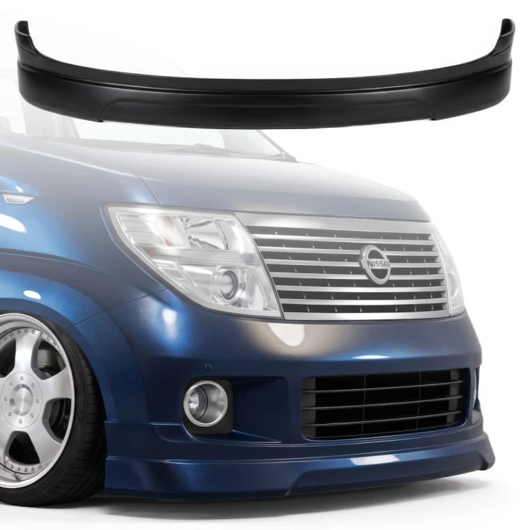FRP VS Early Front Lip Valance > Nissan Elgrand (E51) 2005-2010 - image 1