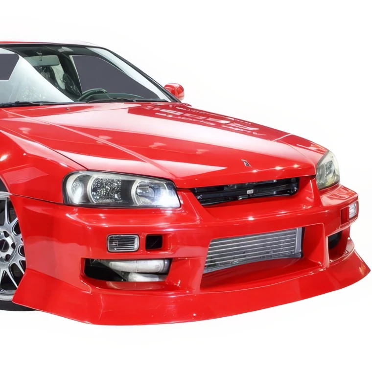FRP URA D1S2 Front Bumper > Nissan Skyline (R34) GT-T 1999-2002 > 2/4dr - image 1