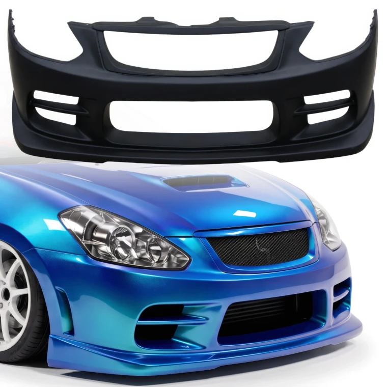 FRP DGAR Front Bumper > Toyota Caldina 2002-2004 - image 1
