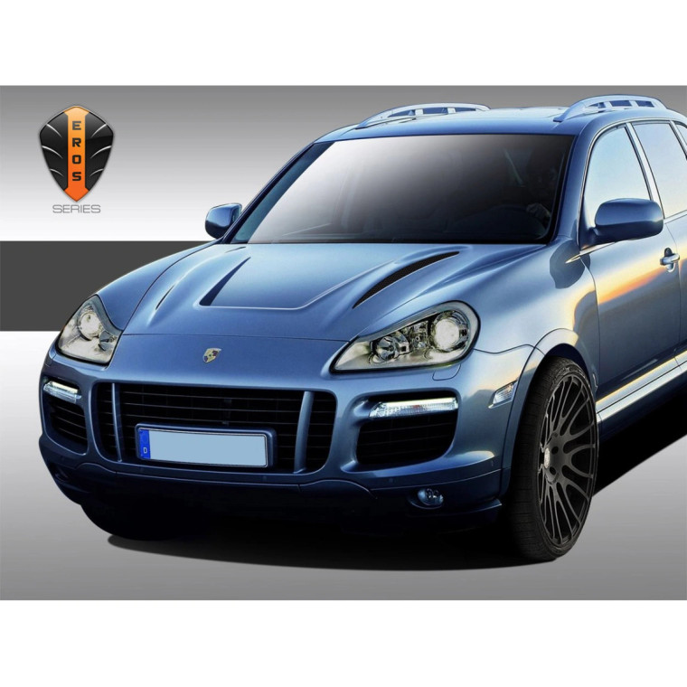 2003-2010 Porsche Cayenne Eros Version 2 Hood - 1 Piece - image 1