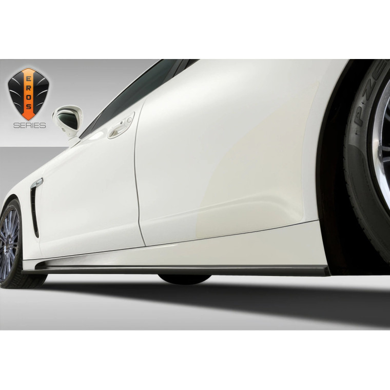 2010-2015 Porsche Panamera Eros Version 4 Side Skirts Rocker Panels - 2 Piece - image 1