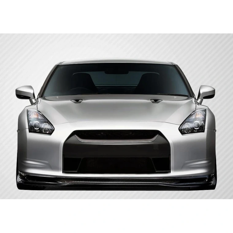 2009-2011 Nissan GTR Eros Version 5 Carbon Fiber Front Lip - image 1