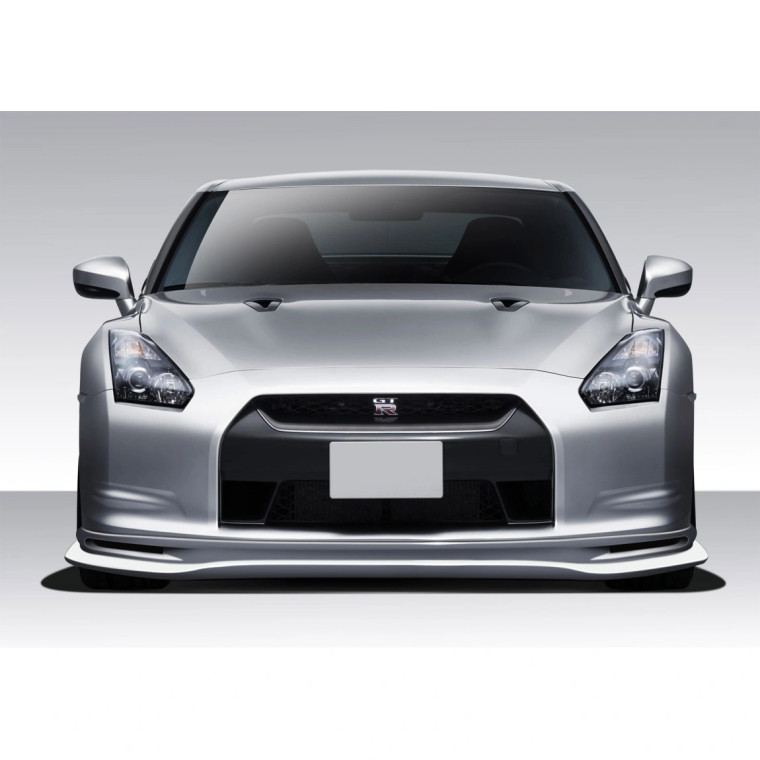 2009-2011 Nissan GT-R R35 Eros Version 5 Front Lip Under Spoiler Air Dam - 1 Piece - image 1