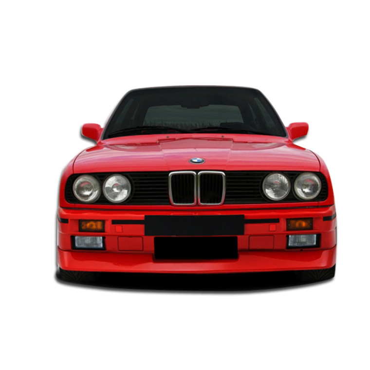 1984-1991 BMW 3 Series E30 2DR 4DR Duraflex Evo Look Front Bumper - 1 Piece - image 1