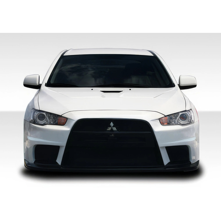 2008-2017 Mitsubishi Lancer Duraflex Evo X Look Front Bumper - 1 Piece - image 1