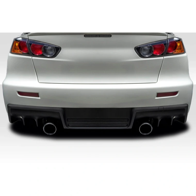 2008-2017 Mitsubishi Lancer Evo X V2 Rear Bumper - 1 Piece - image 1