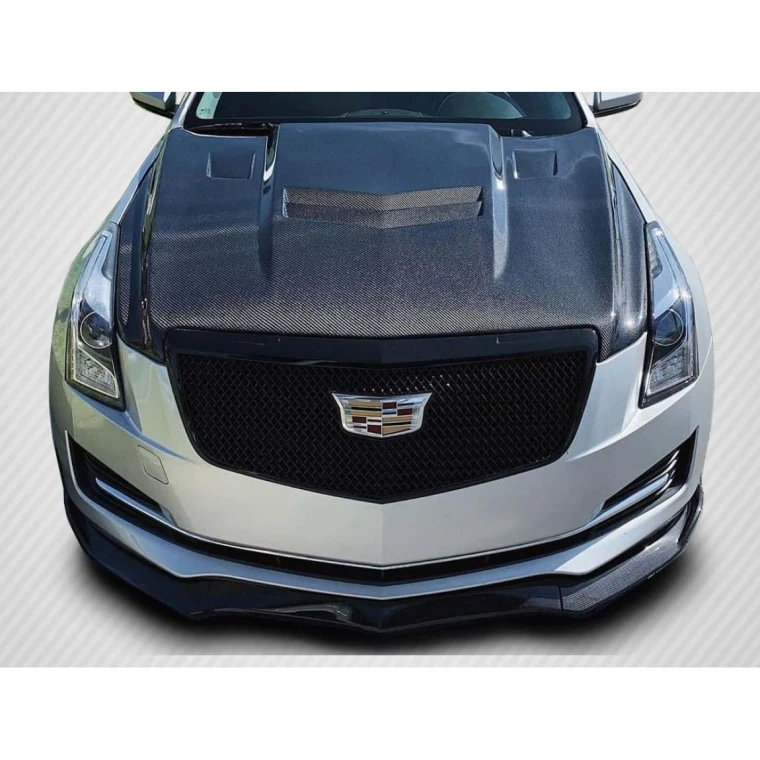 2012-2019 Cadillac ATS AC-1 Carbon Fiber Hood - image 1