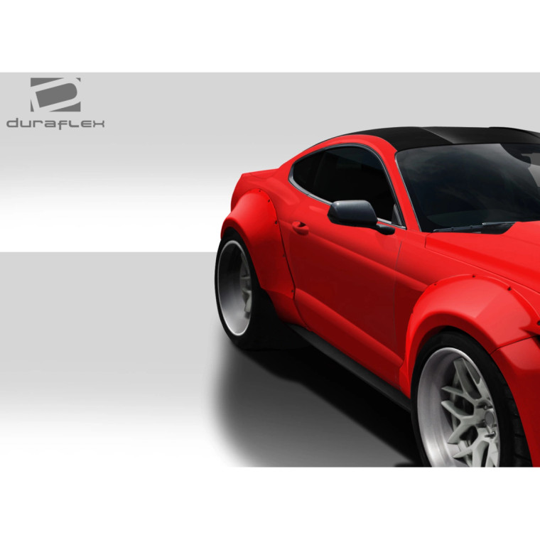 2015-2023 Ford Mustang Grid Wide Body Rear Fender Flares - 4 Piece - image 1