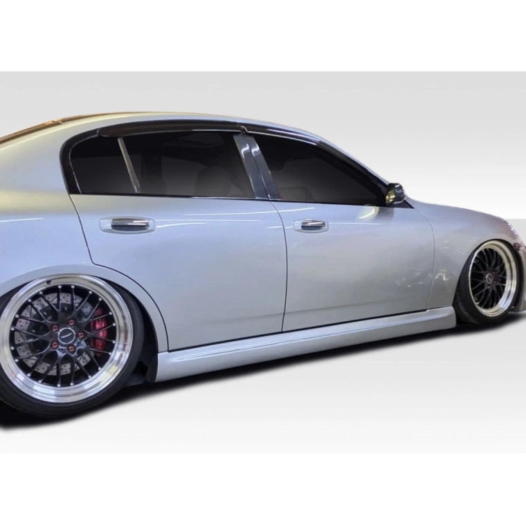 2003-2004 Infiniti G Sedan G35 Duraflex GT Competition Side Skirts Rocker Panels - 2 Piece - image 1