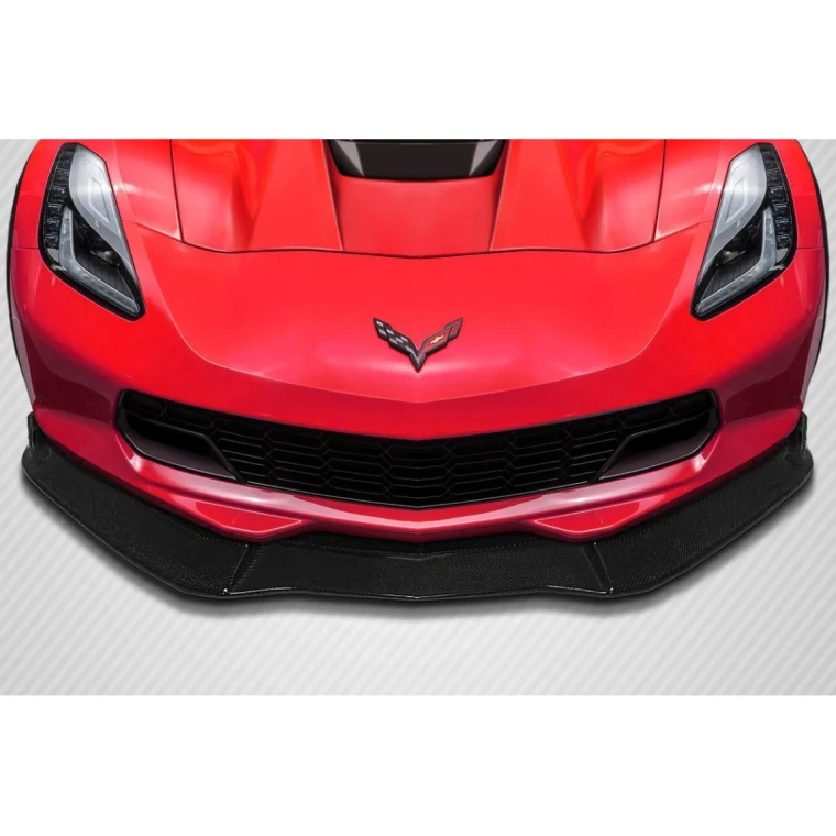 2014-2019 Chevrolet Corvette GT Concept Carbon Fiber Front Lip - image 1