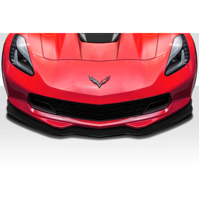 2014-2019 Chevrolet Corvette C7 Duraflex GT Concept Front Lip Under Air Dam Spoiler - 1 Piece - image 1