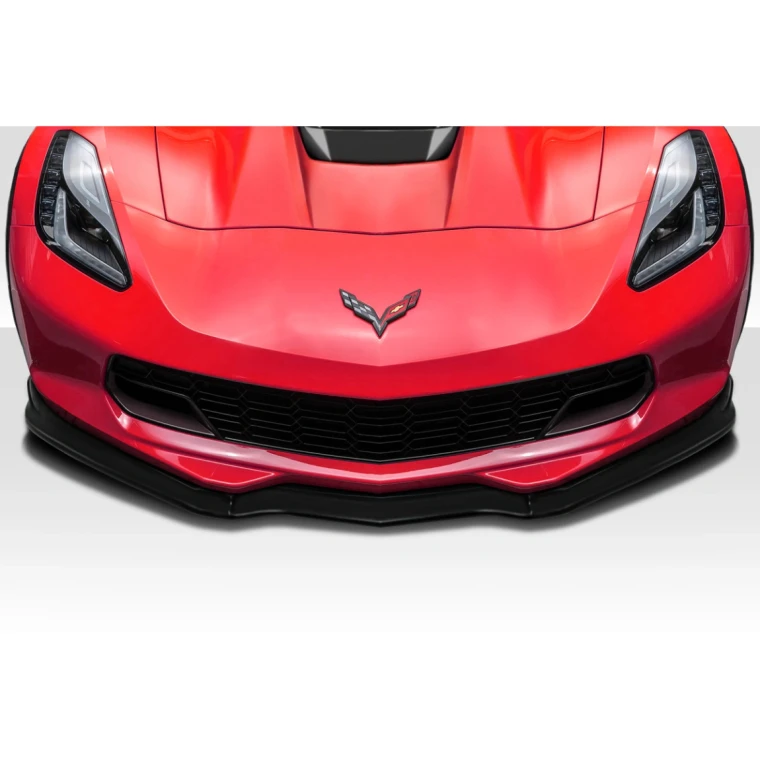 2014-2019 Chevrolet Corvette C7 GT Concept Front Lip Under Air Dam Spoiler - 1 Piece - image 1