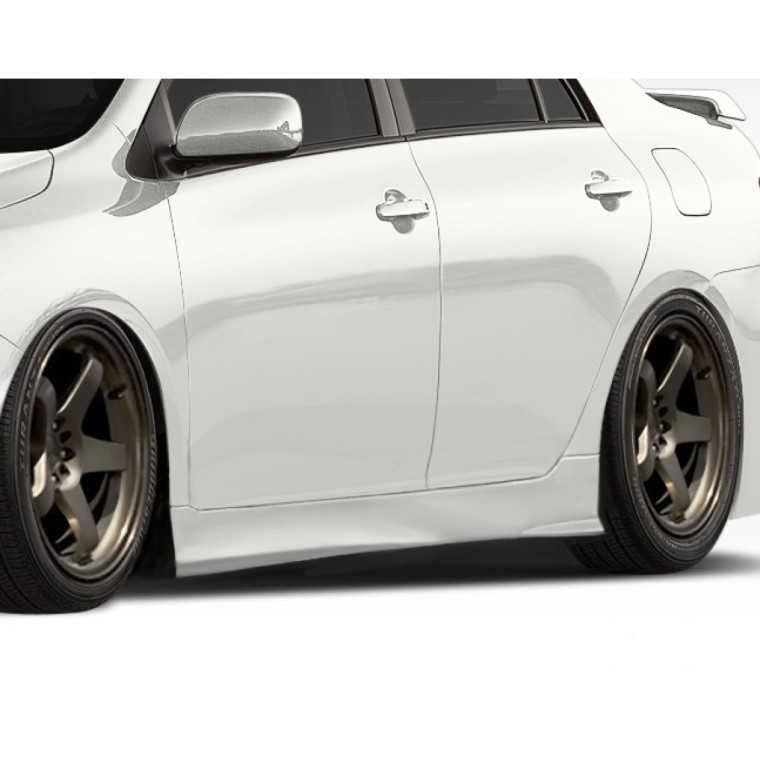 2009-2013 Toyota Corolla GT Concept Side Skirts Rocker Panels - 2 Piece - image 1
