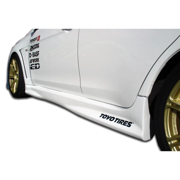 2008-2015 Mitsubishi Evolution GT Concept Side Skirts - image 1