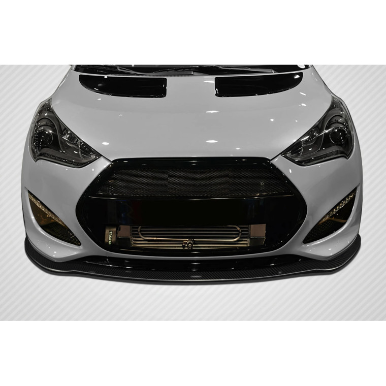 2012-2017 Hyundai Veloster Turbo GT Racing Front Splitter - 1 Piece - image 1