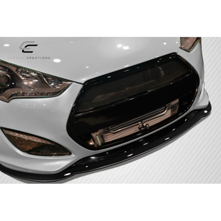 2012-2017 Hyundai Veloster Turbo GT Racing Front Splitter - 1 Piece (S) - image 1