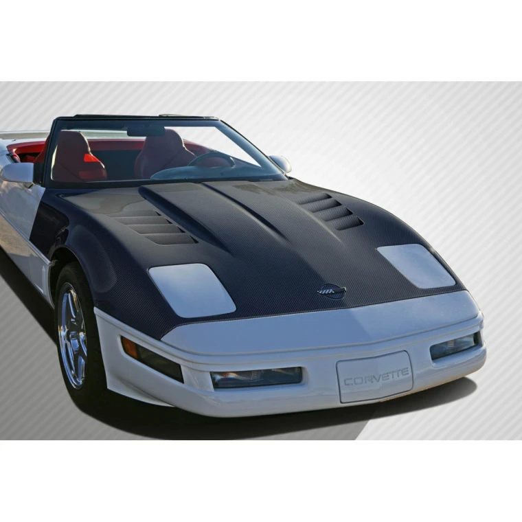 1985-1996 Chevrolet Corvette C4 GT Concept Hood - 1 Piece - image 1