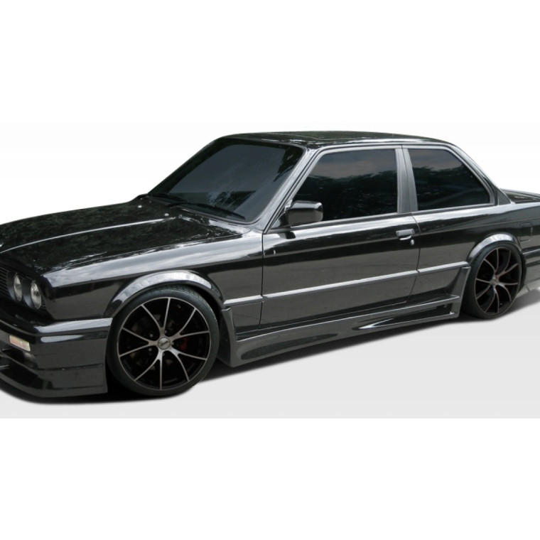 1984-1991 BMW 3 Series E30 GT-S Side Skirts Rocker Panels - 2 Piece - image 1