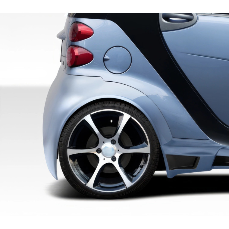 2008-2016 Smart ForTwo Duraflex GT300 Wide Body Rear Fenders - 2 Piece - image 1