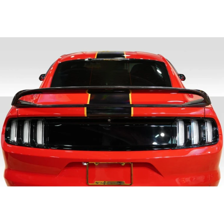 2015-2023 Ford Mustang GT350 Look Carbon Fiber Rear Wing - image 1