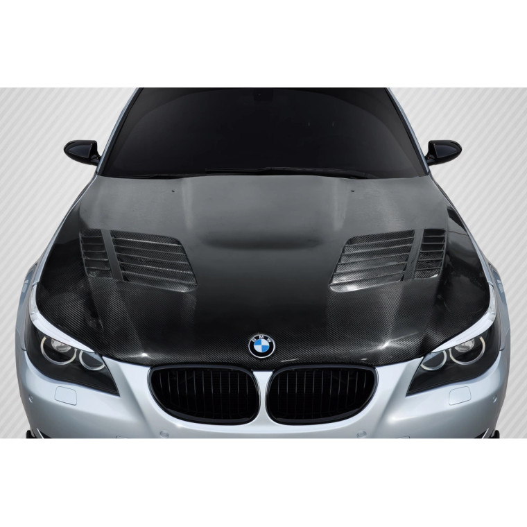 2004-2010 BMW 5 Series E60 4DR GTR Look Hood - 1 Piece - image 1