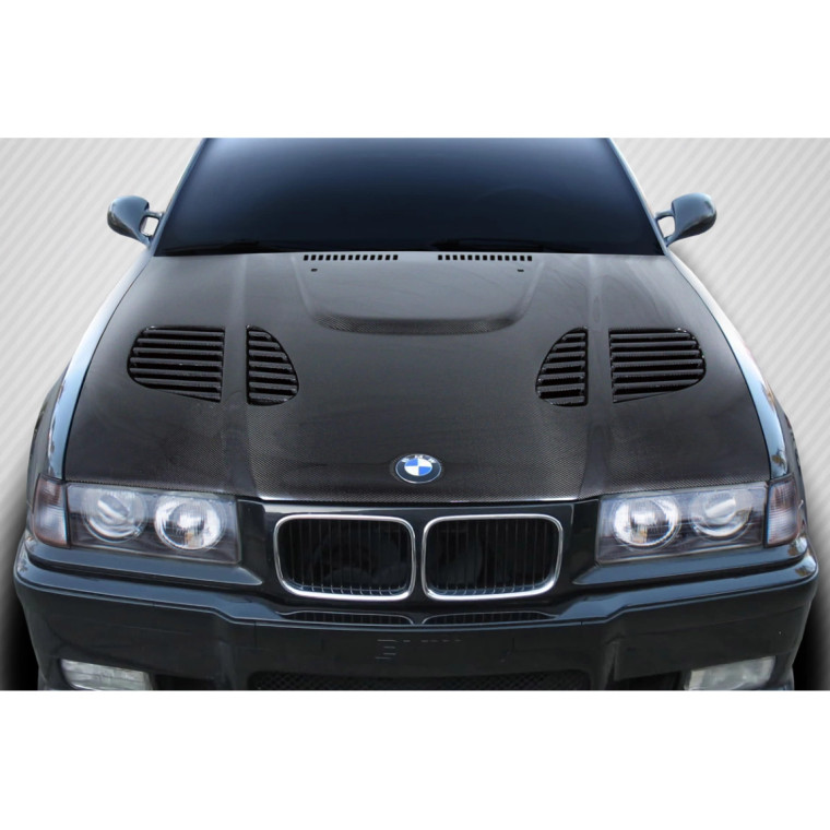 1992-1998 BMW 3 Series M3 E36 2DR DriTech GTR Hood - 1 Piece - image 1