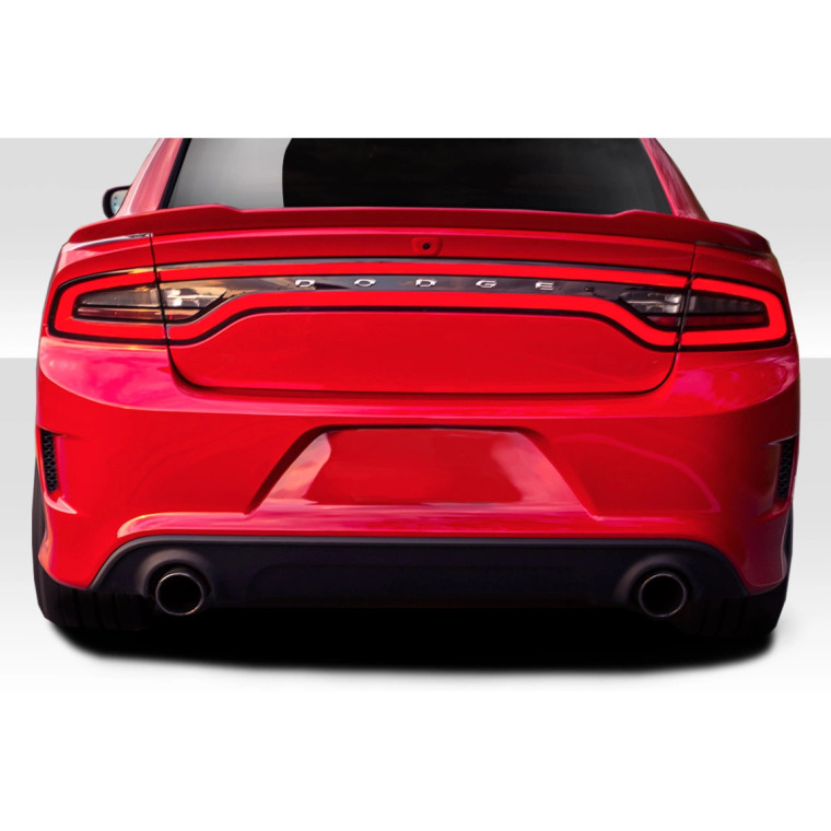 2015-2023 Dodge Charger Duraflex Hellcat Look Rear Bumper - 1 Piece - image 1