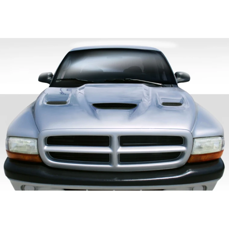 1997-2004 Dodge Dakota 1998-2003 Durango Hellcat Look Hood - 1 Piece - image 1