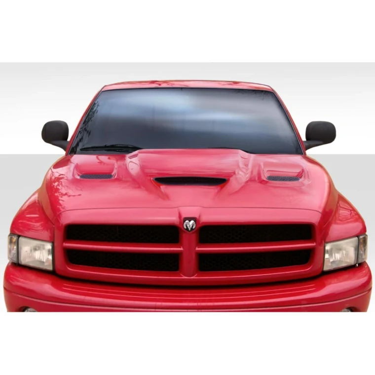 1994-2001 Dodge Ram Hellcat Look Hood - image 1