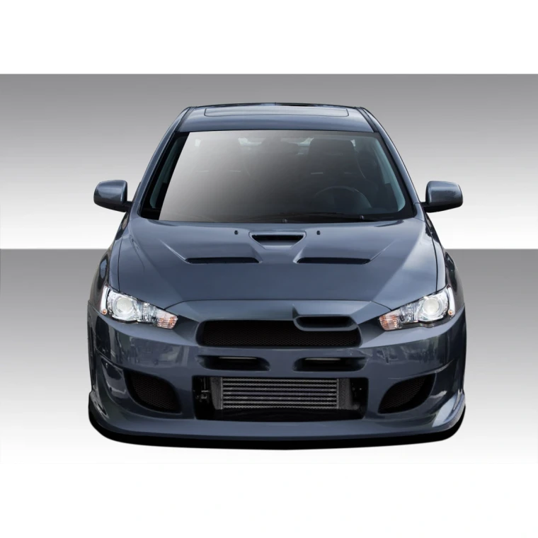 2008-2017 Mitsubishi Lancer I-Spec Front Bumper - 1 Piece - image 1