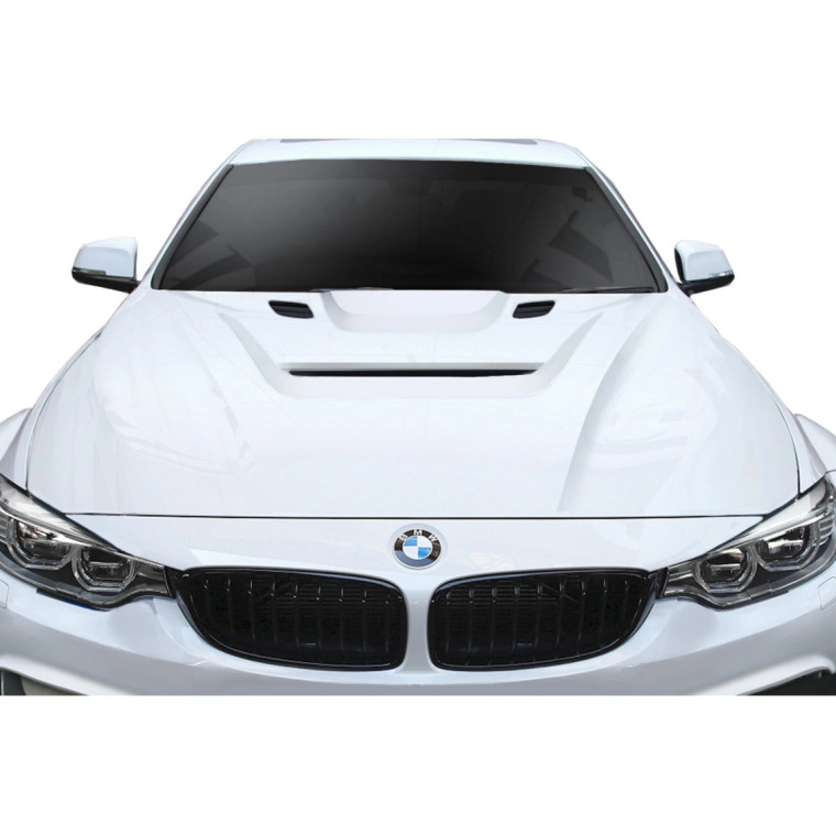 2012-2018 BMW 3 Series F30 / 2014-2020 4 Series F32 AF-1 Hood ( GFK ) - 1 Piece - image 1