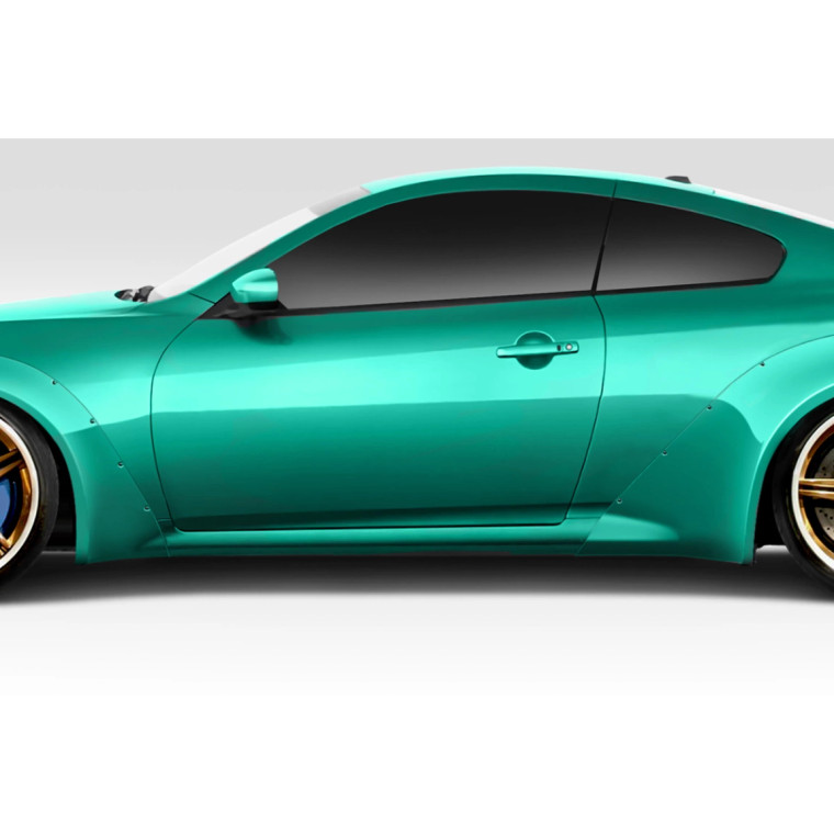 2008-2015 Infiniti G Coupe G37 Q60 Duraflex LBW Side Skirts - 2 Piece - image 1