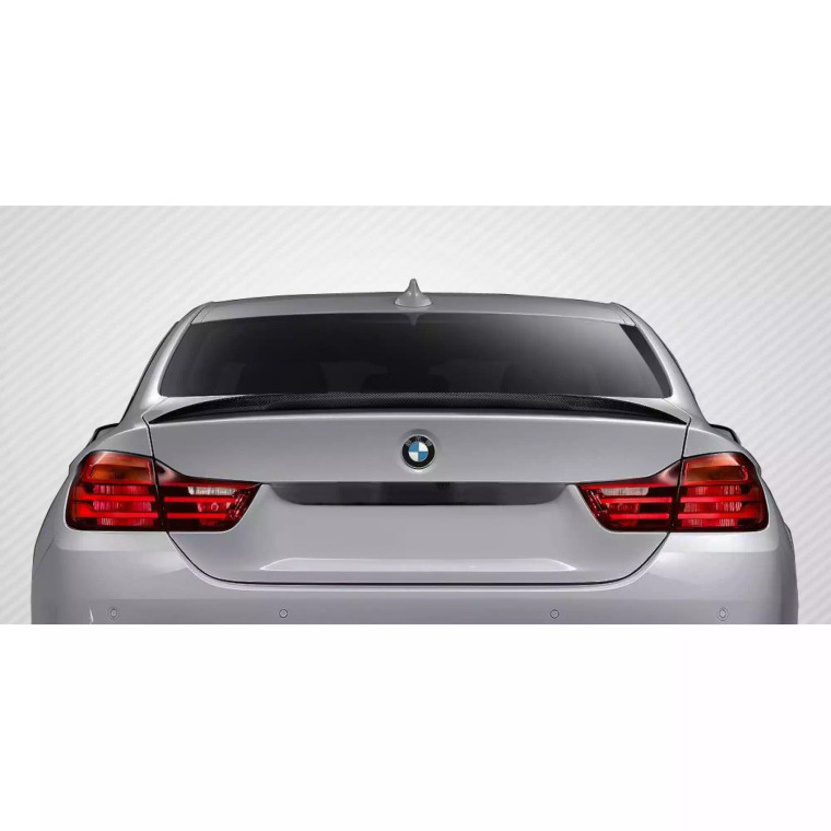 2014-2020 BMW 4 Series F32 Carbon Creations DriTech M Performance Look Wing Trunk Lid Spoiler - 1 Piece (S) - image 1